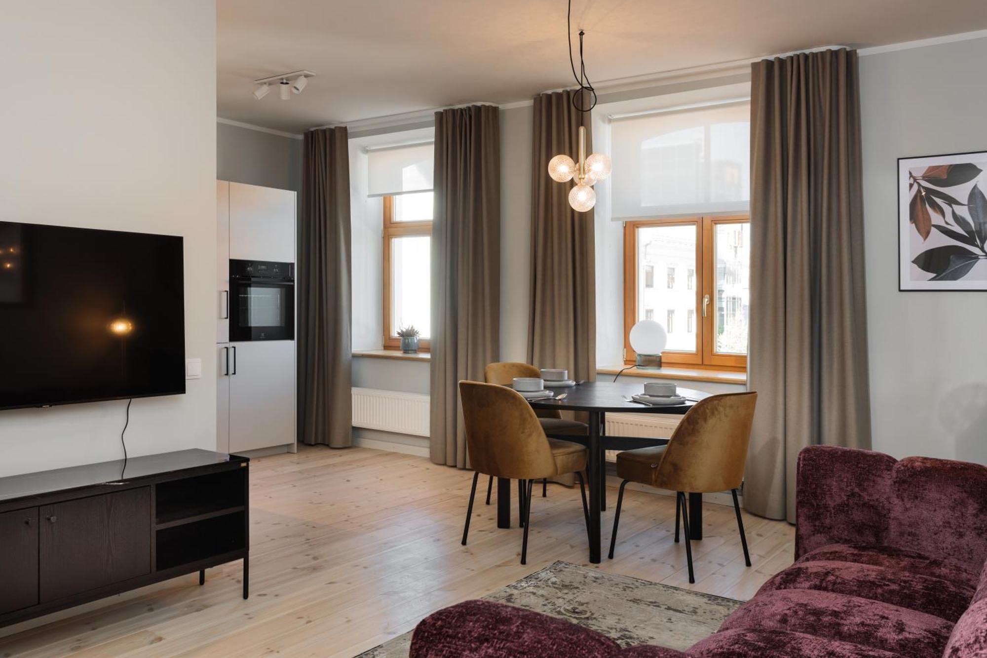 Centra Nams - Center Apartments Cēsis Esterno foto